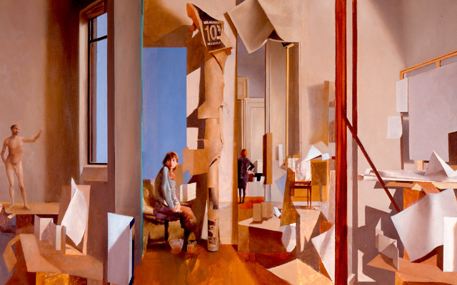 Exposición Certidumbres y ficciones en la pintura de Juan Cárdenas