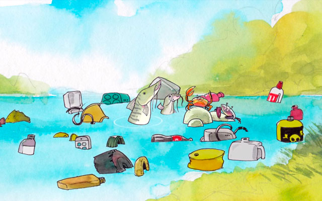 Desafíos para preservar los ríos - animación explicativa