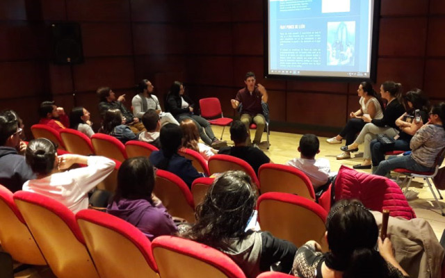 Encuentro de la Biblioteca para sordos.