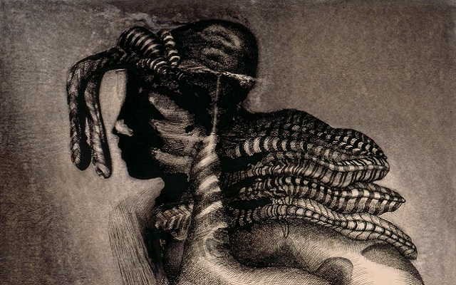 Son sombras de guerreros de Pedro Alcántara Herrán.