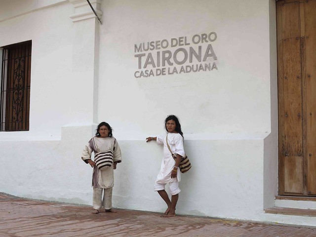 Exposición museo del oro tairona - Cada de la Aduana