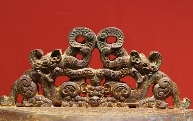 Dragones imperiales de China.