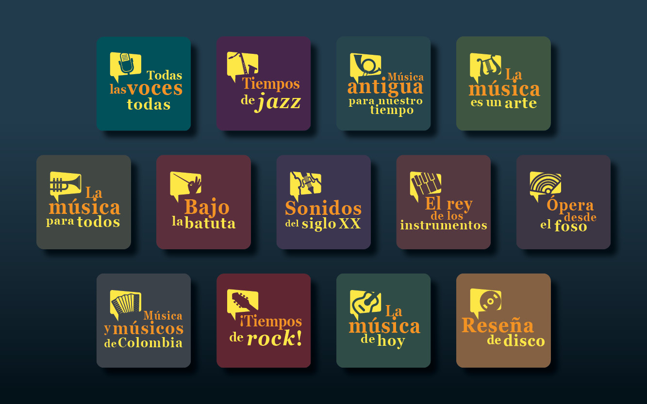 Listas de reproducción - Logos