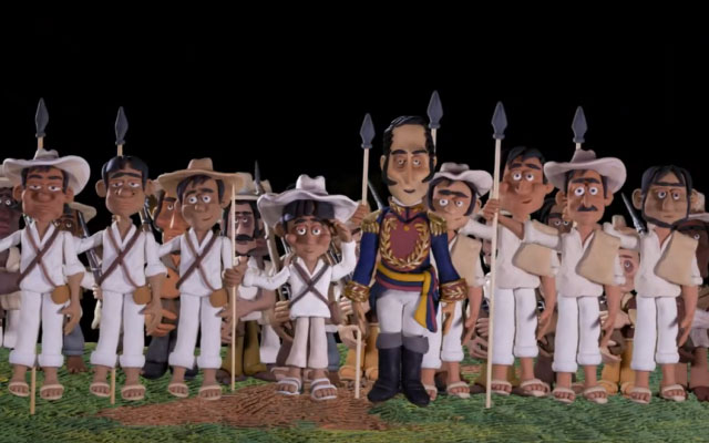 Glosario de la Independencia en plastilina: Inocencio Chincá.