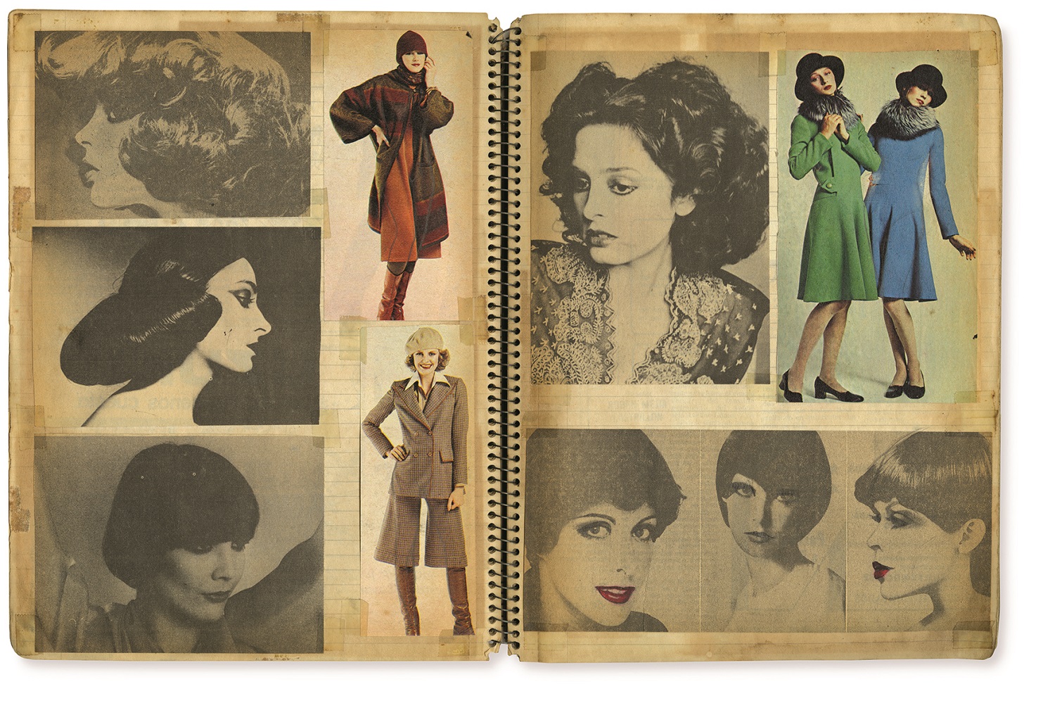 Sin título, 1973-1978. Scrapbook. 21 × 45 cm