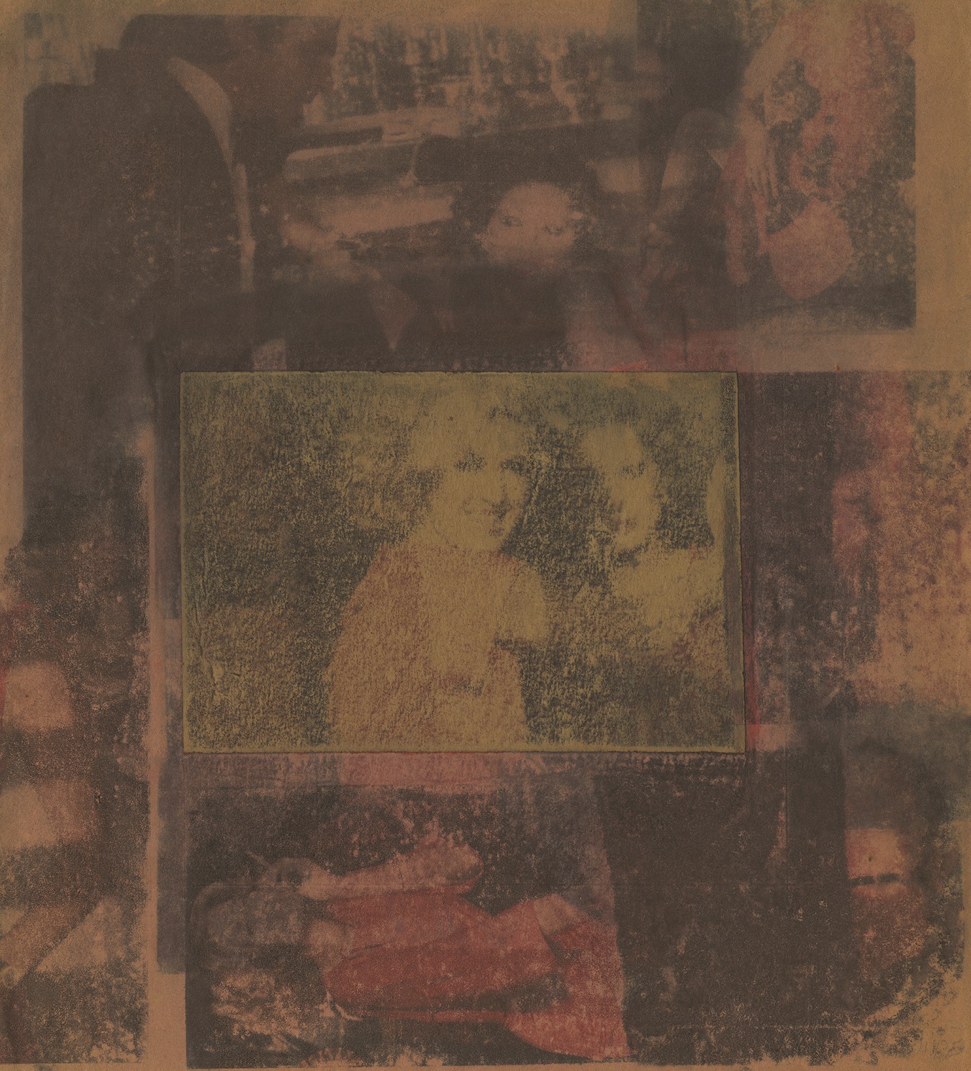 Sin título, ca. 1978. Impresión por transferencia. 34,5 × 31,2 cm.