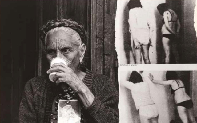 La dama, 1979. Gelatina de plata y fotocopias. 90 × 70 cm.