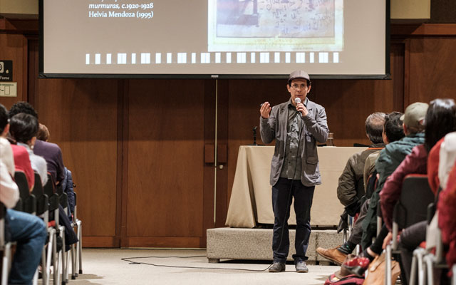 Conferencia Porque en el dolor también se canta: Luis A. Calvo y la música nacional colombiana, 2019