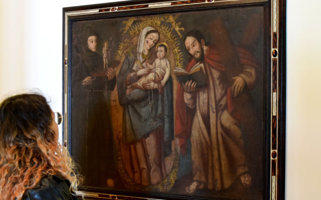 Virgen de Chiquinquirá, Colección de Arte del Banco de la República