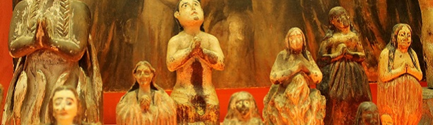 Ánimas del purgatorio. Colección de Arte del Banco de la República.