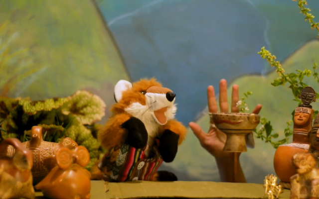 Claudio, el zorro arqueólogo