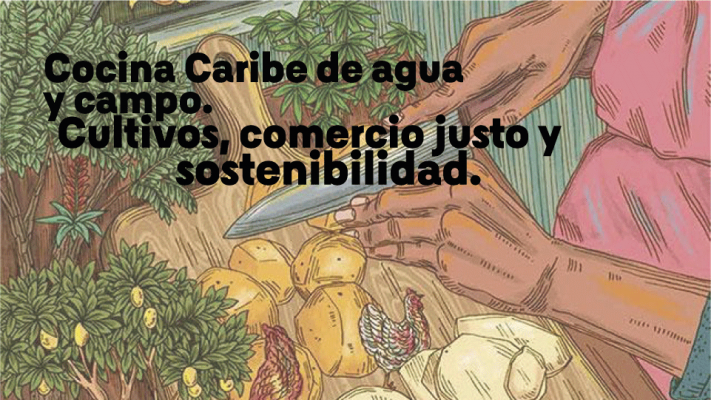 cocina caribe de agua y campo