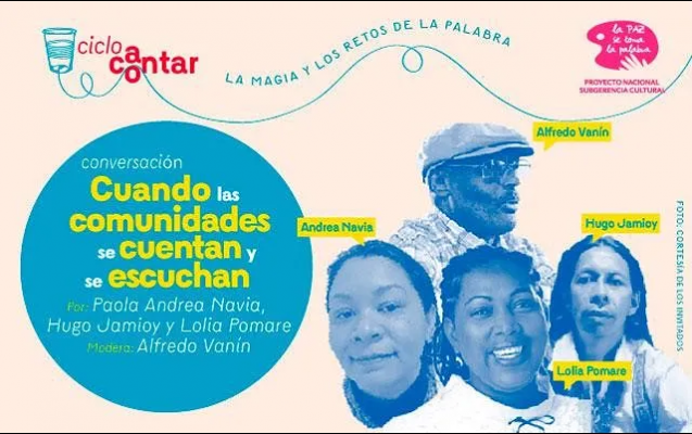 cuando las comunidades se cuetan y se escuchan
