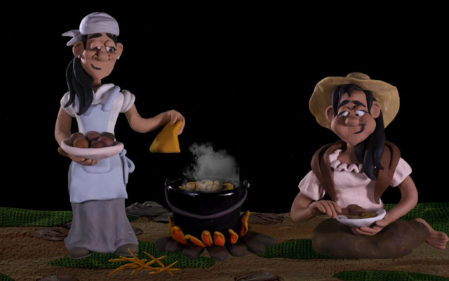 Glosario de la Independencia en plastilina: Voluntarias.