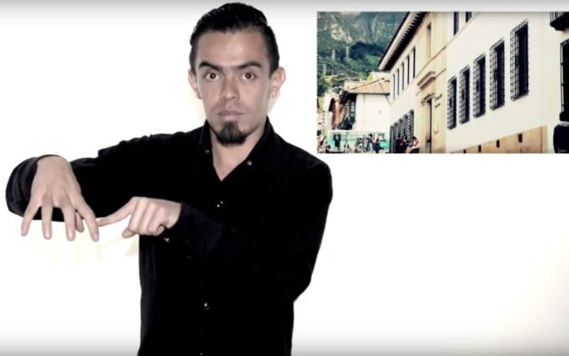 Intérprete en Lengua de Señas