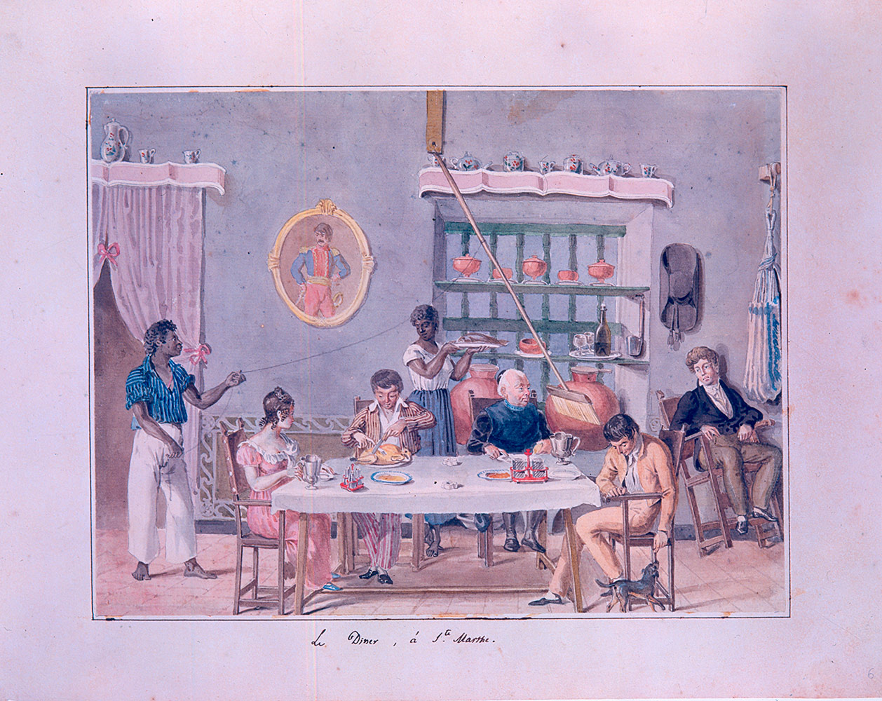 Le dîner à Ste. Marthe (La cena en Santa Marta)