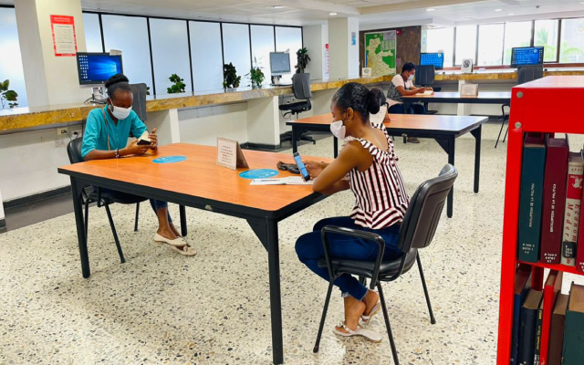 Biblioteca del Banco de la República en Quibdó.