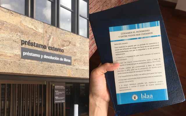 Préstamo externo de libros en la Biblioteca Luis Ángel Arango.