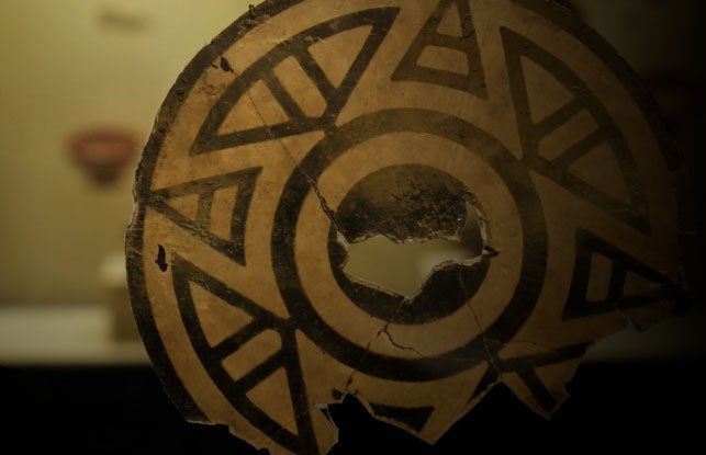 Vitrina del Museo del Oro Nariño en Pasto. Foto: Antonio Castañeda Buraglia.