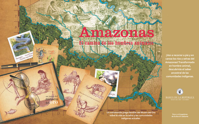 Juego Amazonas, el camino de los hombres animales