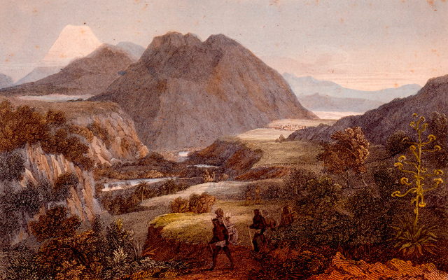 Paso del Quindío en los Andes