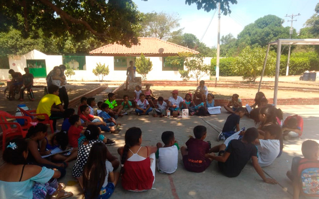 Círculo de niños en Valledupar