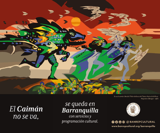 El caimán no se va, se queda en barranquilla