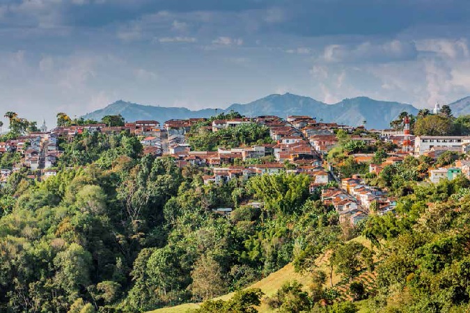 Panorámica de Salamina, Caldas.