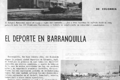Infraestructura deportiva y vida urbana en Barranquilla