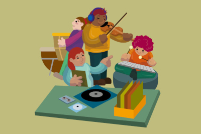 Apreciación musical de instrumentos tradicionales en San Andrés
