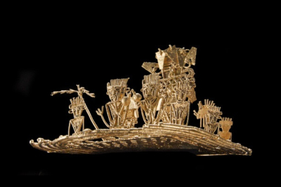 Exposición permanente del Museo del Oro