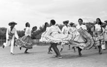 Baile de cumbia. Fotografía de Hernán Díaz.