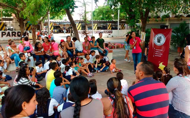 Lectura al parque en Valledupar