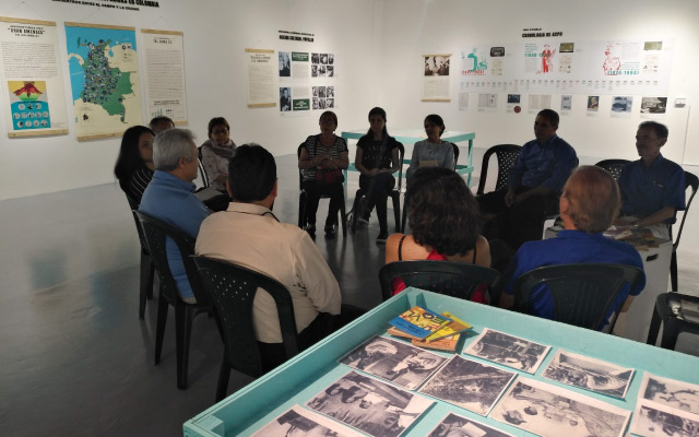 Sala de exposiciones del Centro Cultural de Bucaramanga.